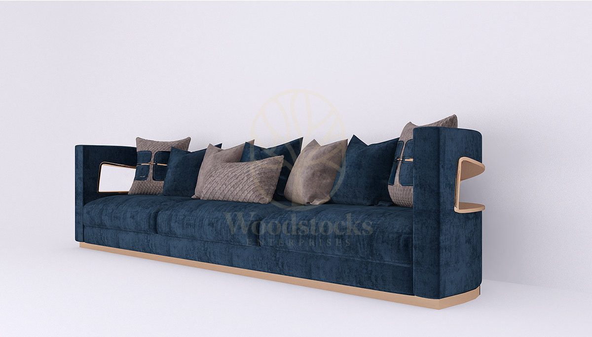 Luxury Sofa Handcrafted Teak Sofa Set, Saharanpur, view 7