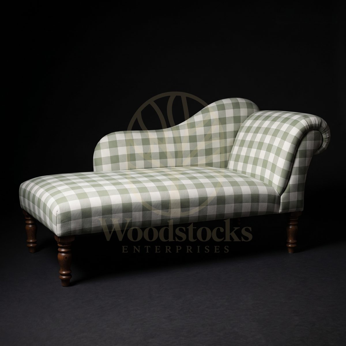 Luxury Teak Simla Morning-Room Chaise Longue, Saharanpur, view 2