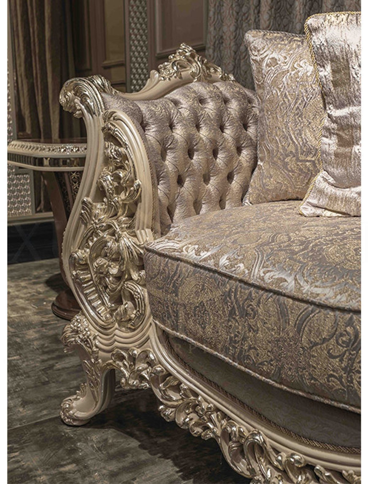 Royal Vita Hand Carved Teak Sofa Set, Saharanpur, view 10