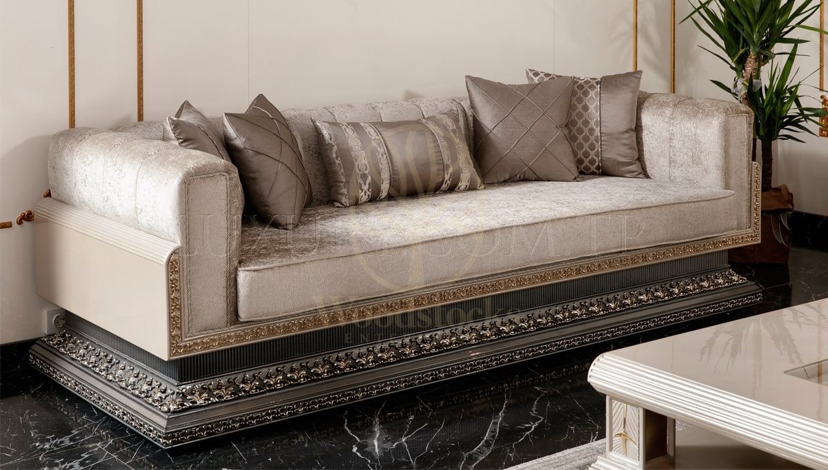Royal Pars Hand Carved Teak Sofa Set, Saharanpur, view 4