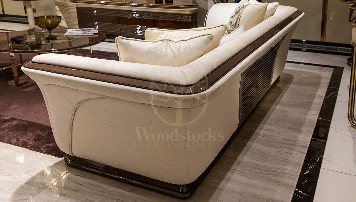 Luxury Dakota Handcrafted Teak Sofa Set, Saharanpur, view 4