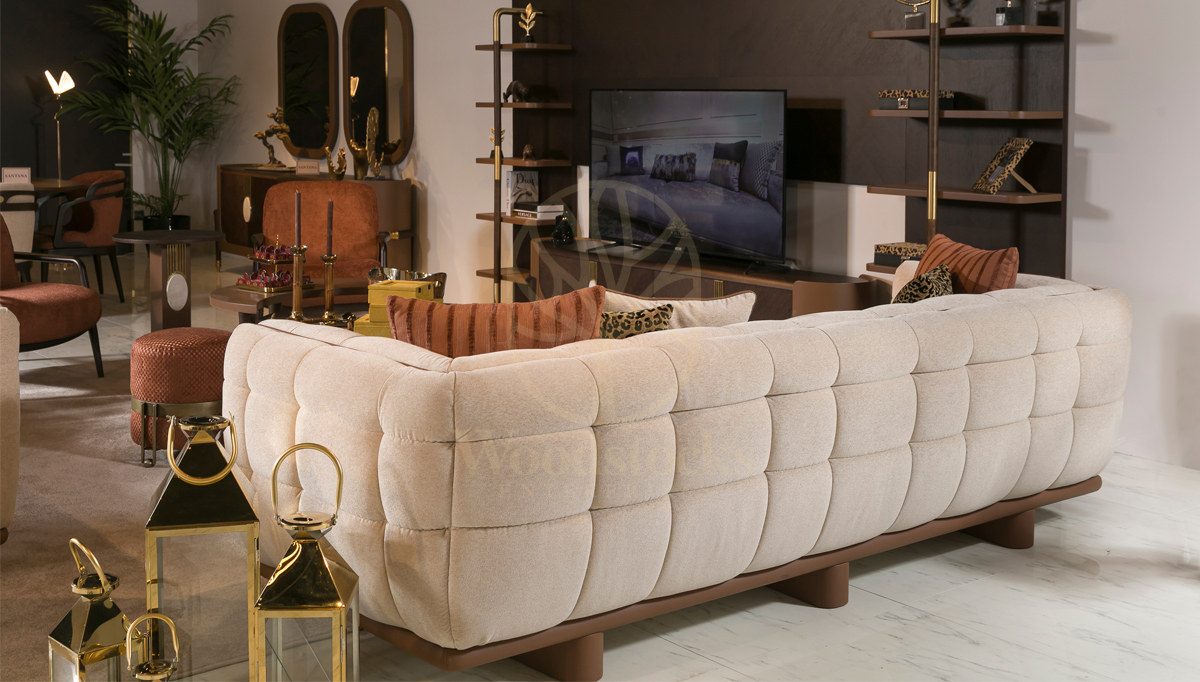 Luxury Lanvin Handcrafted Teak Sofa Set, Saharanpur, view 3