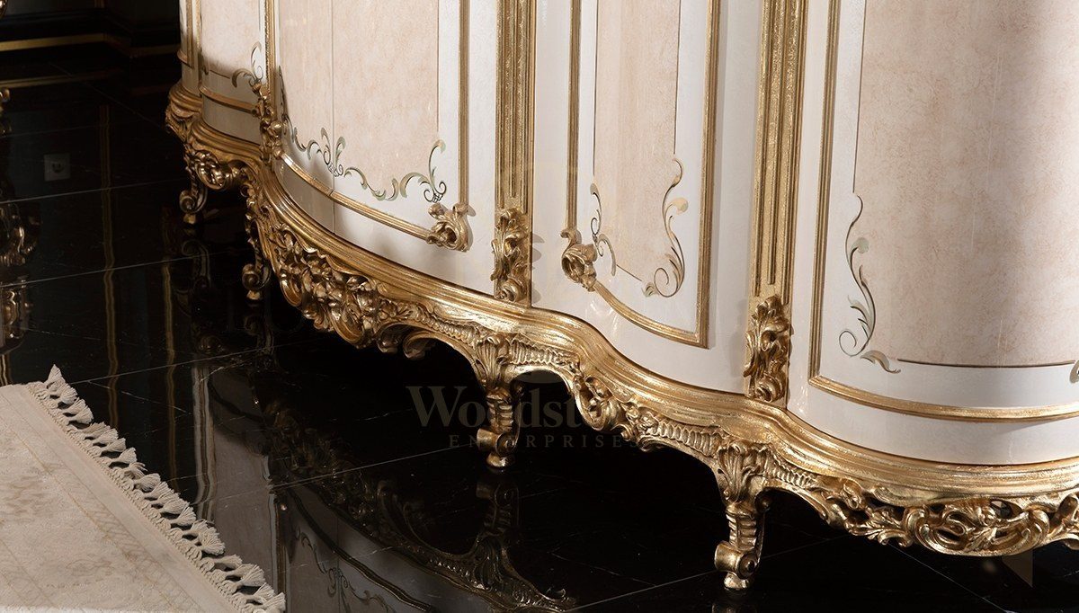 Royal Veliaht Hand Carved Teak King Size Bed II, Saharanpur, view 3