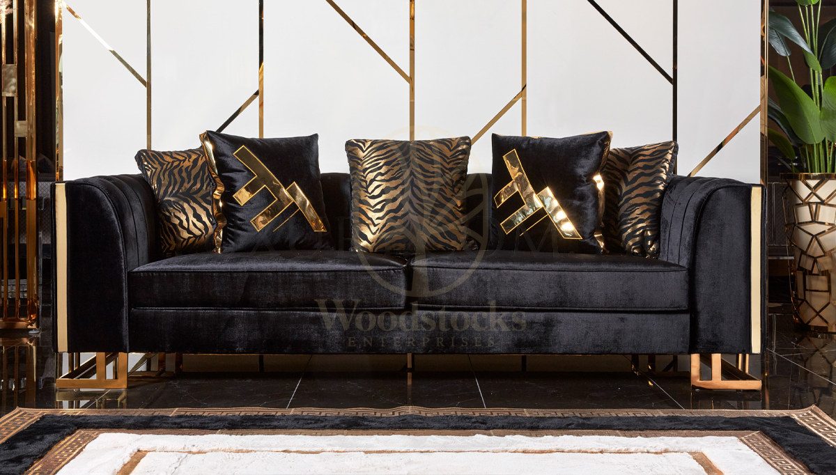Luxury Pandorya Handcrafted Teak Sofa Set, Saharanpur, view 8