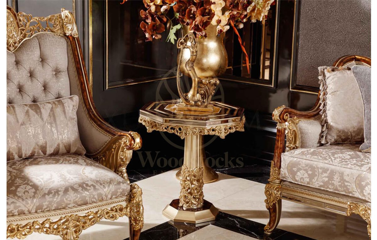 Royal Hamidiye Bronze Hand Carved Teak Sofa Set, Saharanpur, view 9