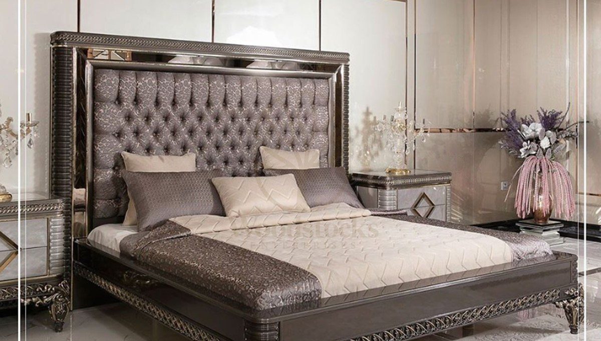 Luxury Zanka Handcrafted Teak King Size Bed, Saharanpur, view 9