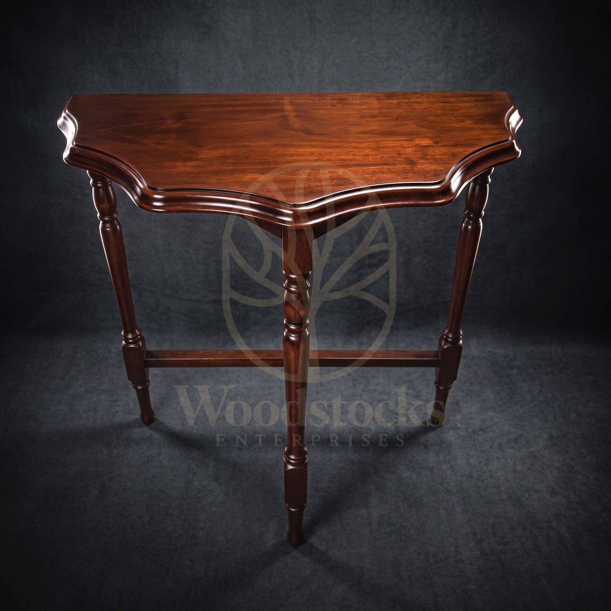 Luxury Teak Windermere Serpentine Console, Saharanpur, view 2