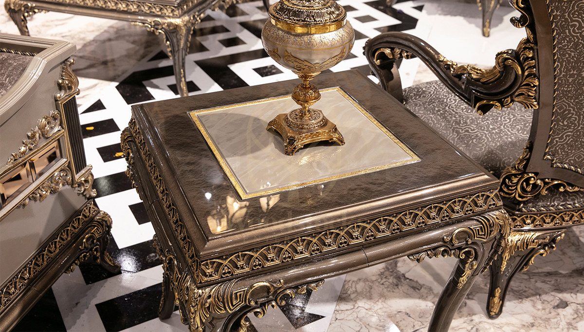 Royal Lotusa Hand Carved Teak Sofa Set II, Saharanpur, view 10