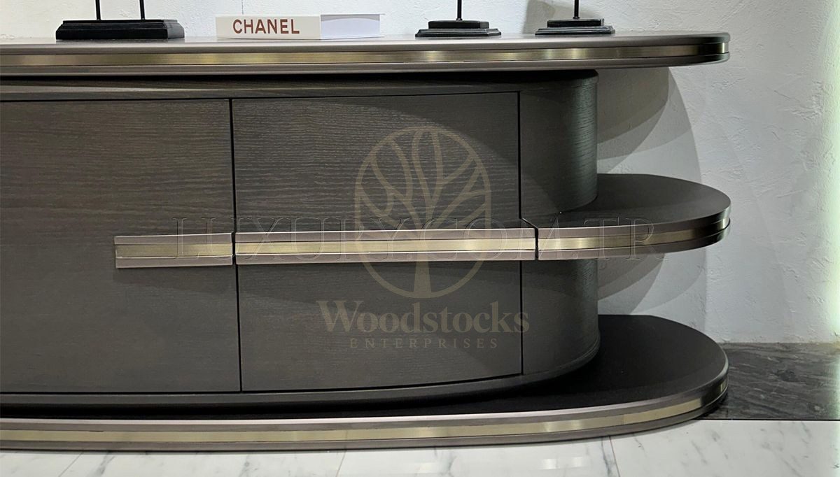Luxury Porter Handcrafted Teak TV Cabinet, Saharanpur, view 6