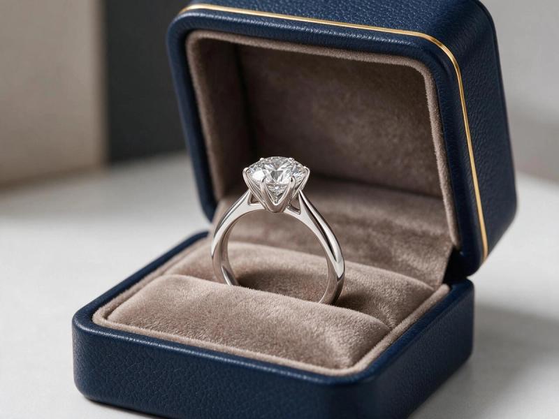 Custom Solitaire Engagement Ring
