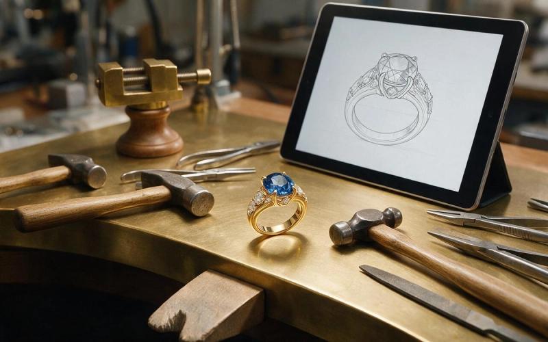 How Custom Jewelry Is Made: From CAD to Finished Piece