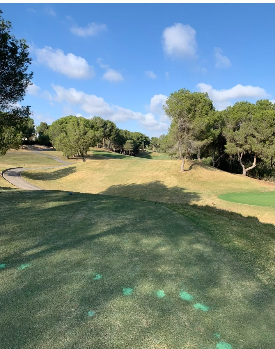 The tree-lined fairways of Las Ramblas Golf.