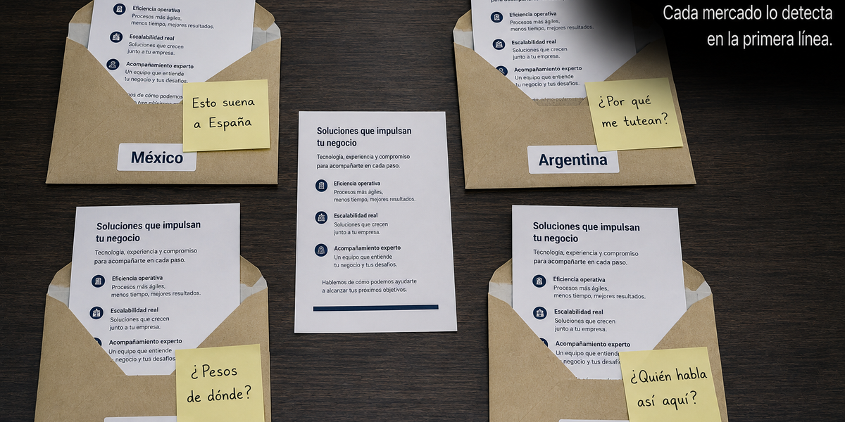 Localización con IA para LATAM: del español neutro a la voz de marca por país