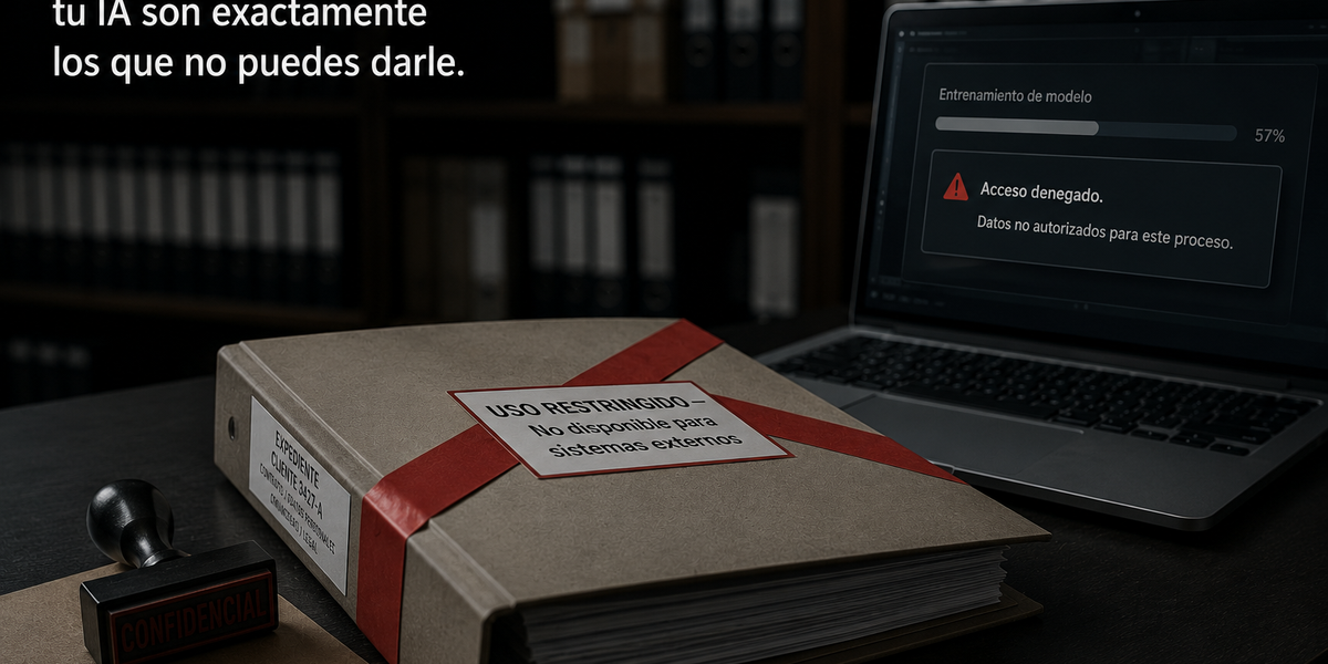 Datos sintéticos en B2B: cómo entrenar IA sin exponer información sensible de clientes