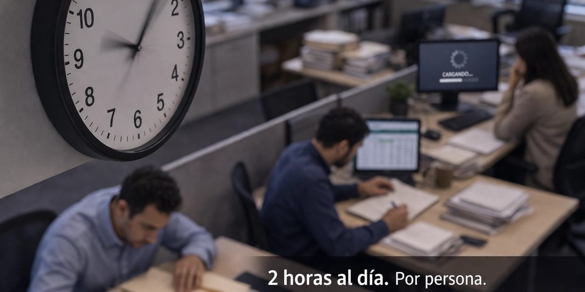 Automatización de procesos para recuperar horas de trabajo