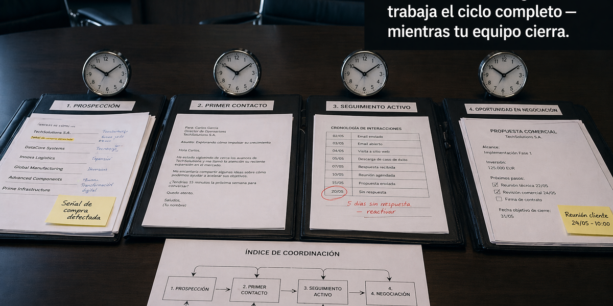 Sistemas multi-agente para ventas B2B: guía de evaluación para decisores
