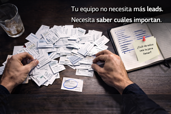 Calificación de Leads B2B sin fricción comercial usando Inteligencia Artificial