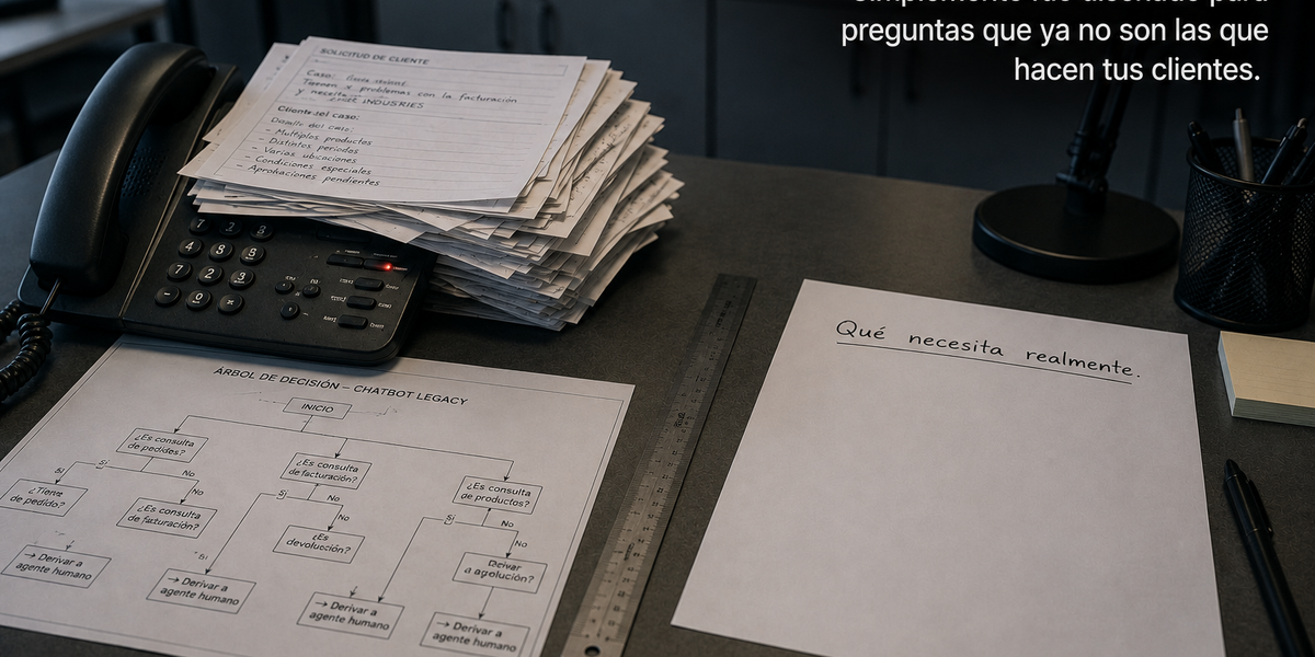 Migración de chatbots legacy a agentes IA: roadmap práctico de 90 días