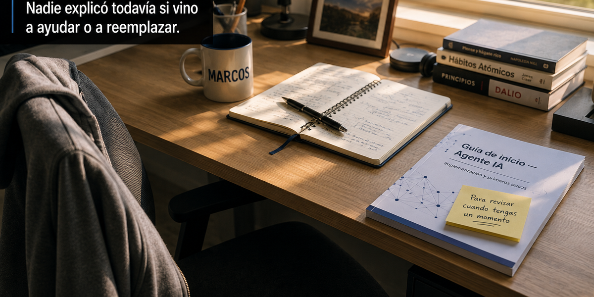 Cómo entrenar a tu equipo para trabajar con agentes IA sin sentirse reemplazado