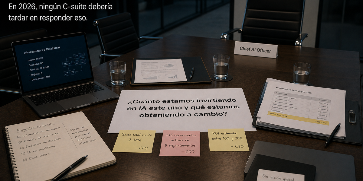 Por qué tu empresa B2B necesita un Chief AI Officer en 2026