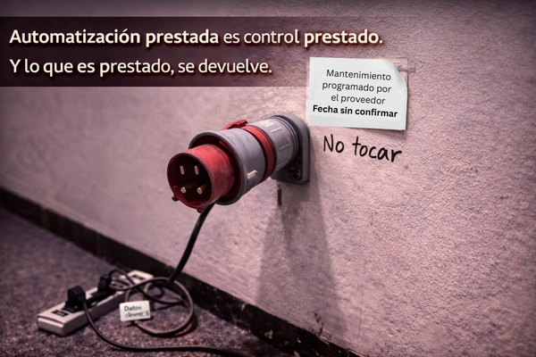 Automatización de procesos B2B con infraestructura propia