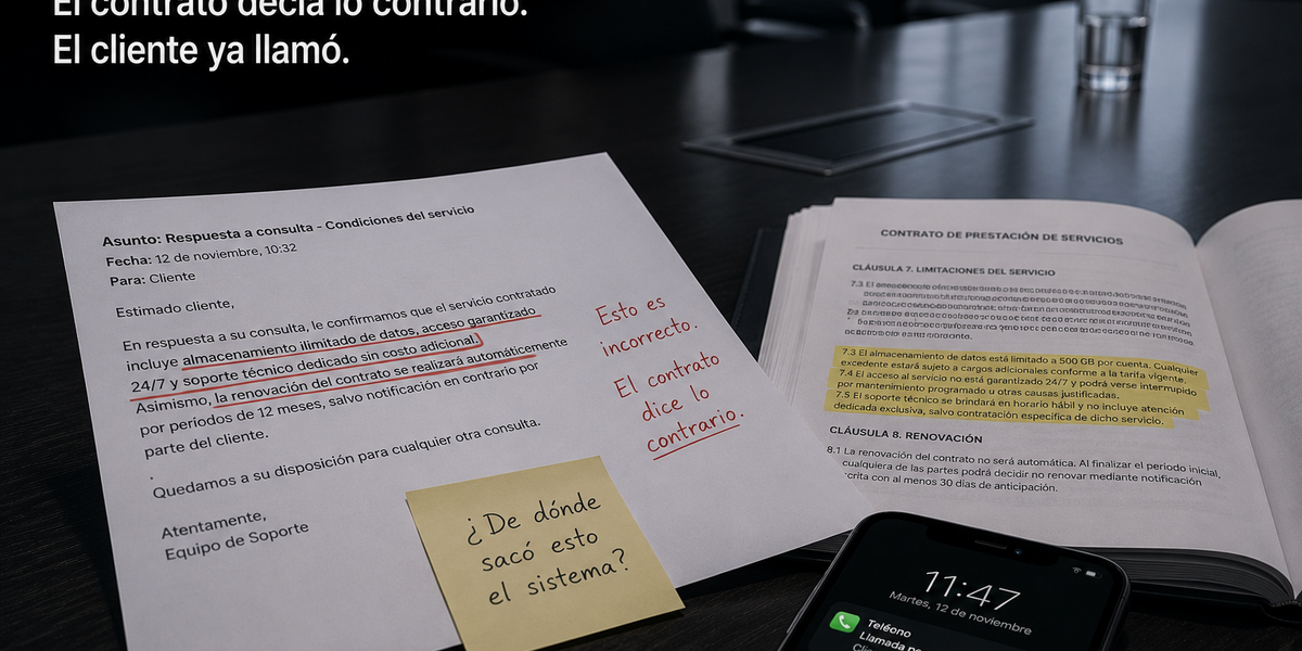 RAG para empresas B2B: como conectar IA a tu base de conocimiento sin alucinaciones