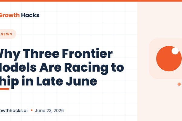 Why Three Frontier Models Are Racing to Ship in Late June