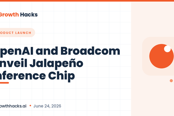 OpenAI and Broadcom Unveil Jalapeño, the First Custom AI Inference Chip
