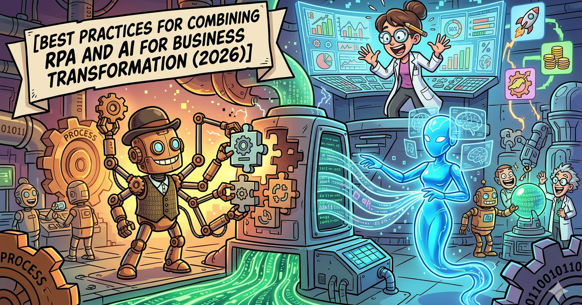 Best Practices For Combining RPA And AI For Business Transformation (2026)