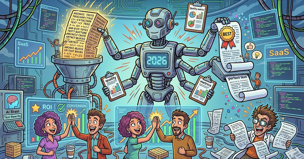 Best AI To Rewrite Text (2026)