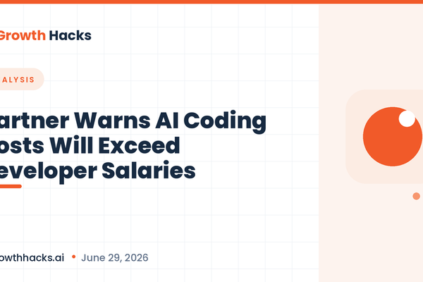 Gartner Predicts AI Coding Costs Will Exceed Developer Salaries by 2028