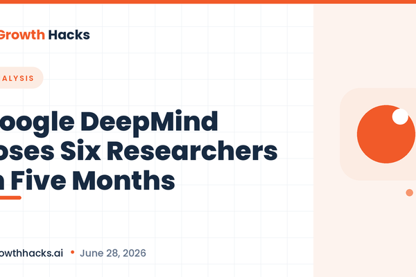 Google DeepMind Loses Six Researchers in Five Months