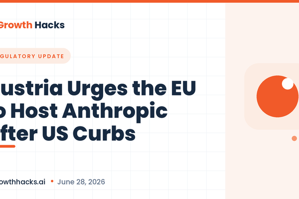 Austria Urges the EU to Host Anthropic After US Curbs