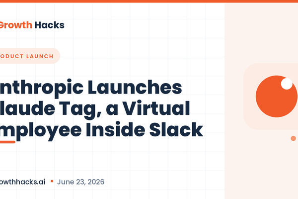 Anthropic Launches Claude Tag, a Virtual Employee Inside Slack