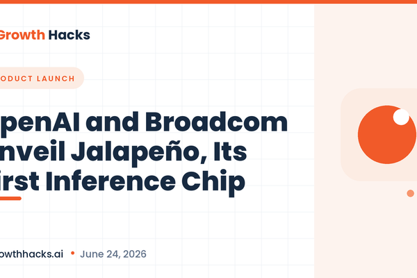 OpenAI and Broadcom Unveil Jalapeño, Its First Inference Chip