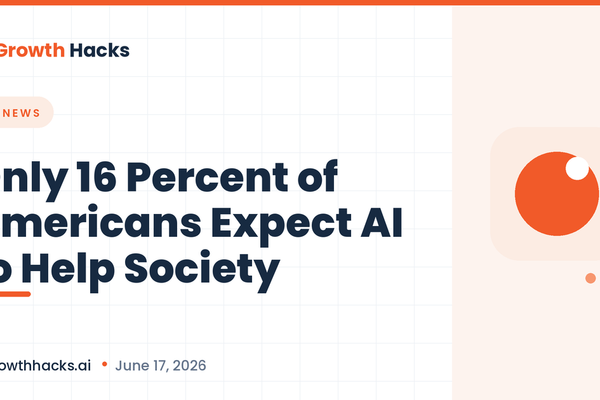 Only 16 Percent of Americans Expect AI to Help Society