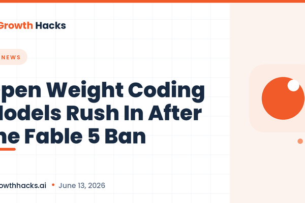 Open Weight Coding Models Rush In After the Fable 5 Ban