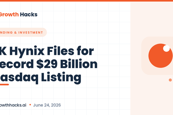 SK Hynix Files for Record $29 Billion Nasdaq Listing on AI Memory Surge