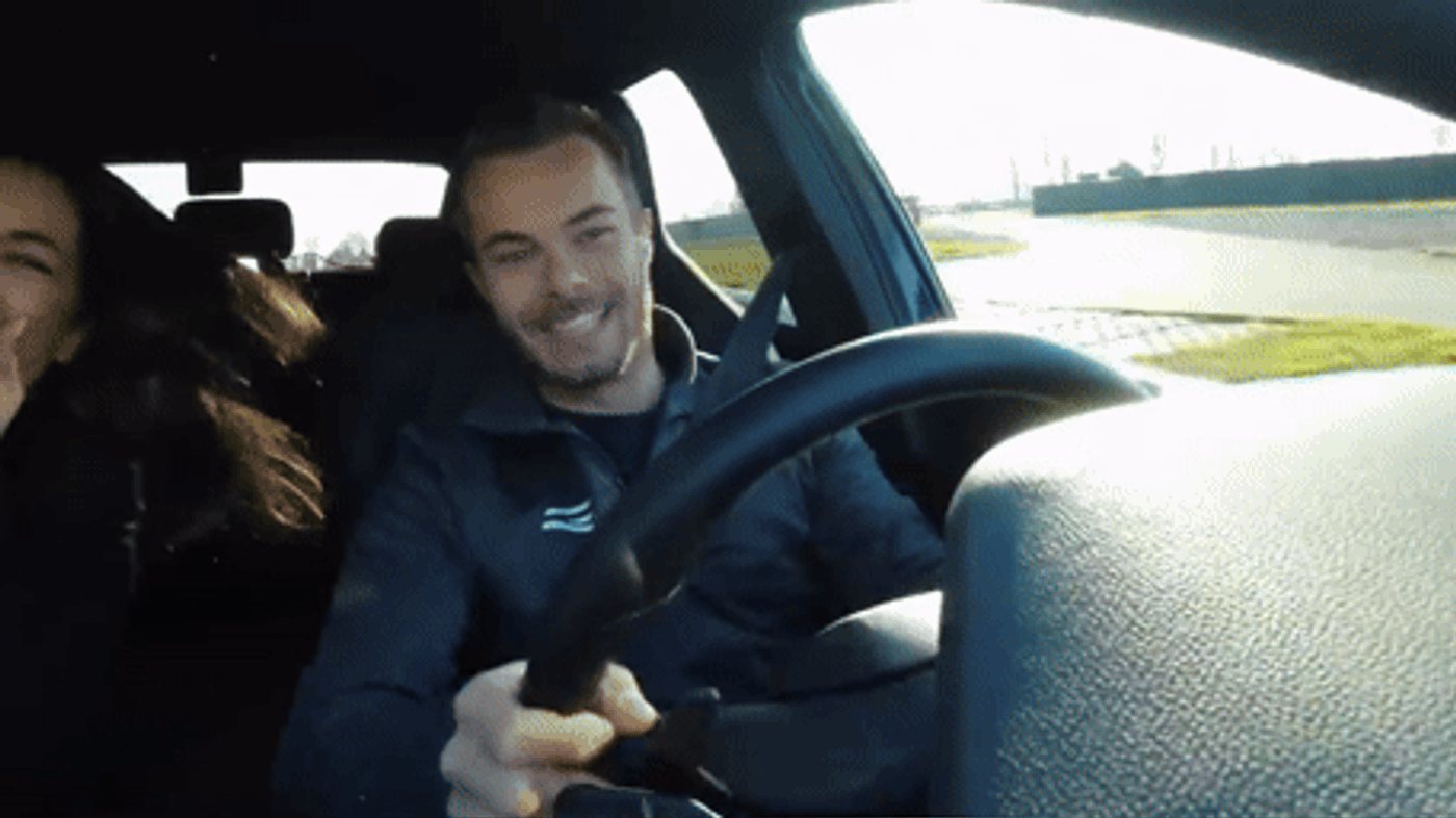 Volkswagen R interview at speed