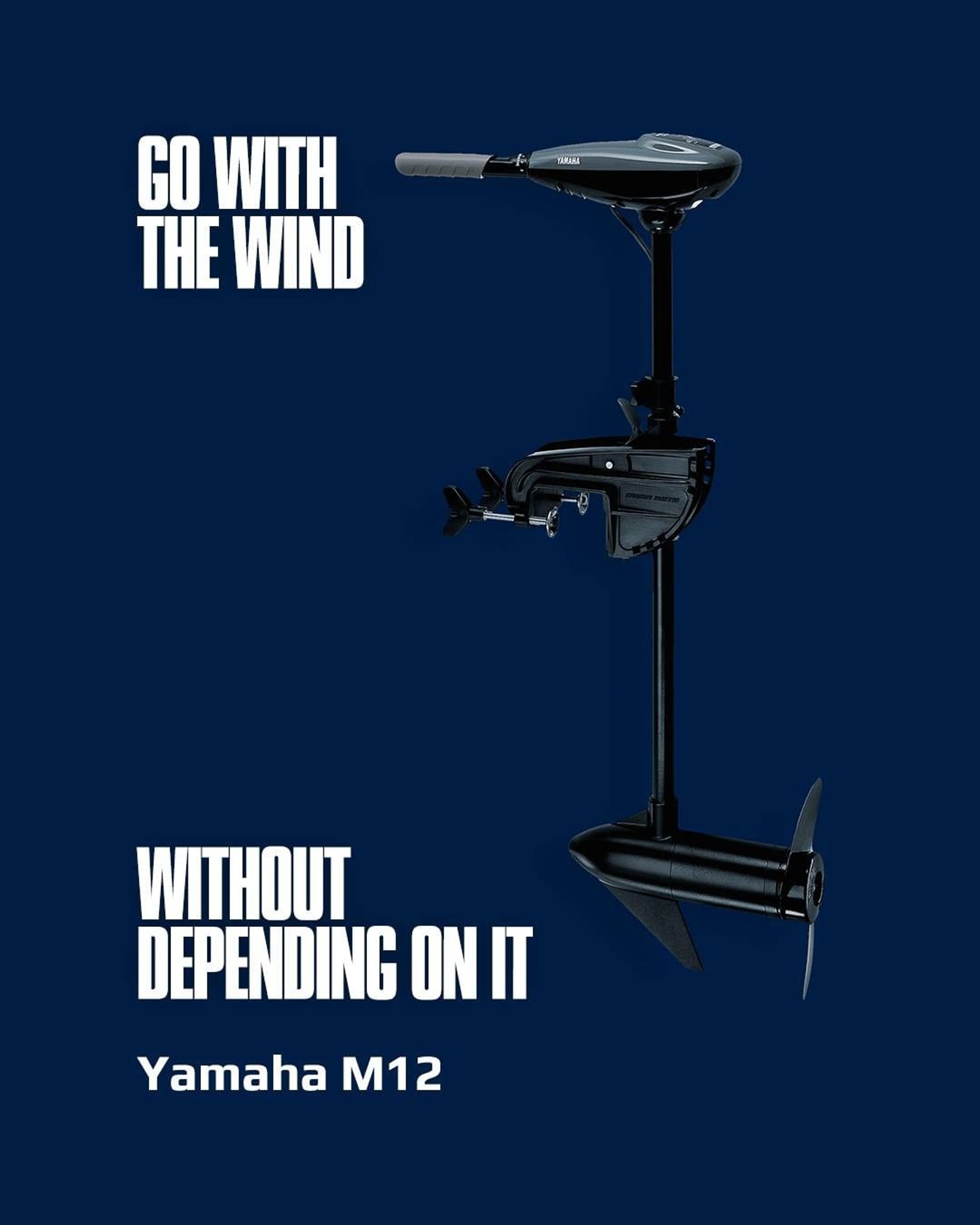 Go with the wind. Without depending on it.