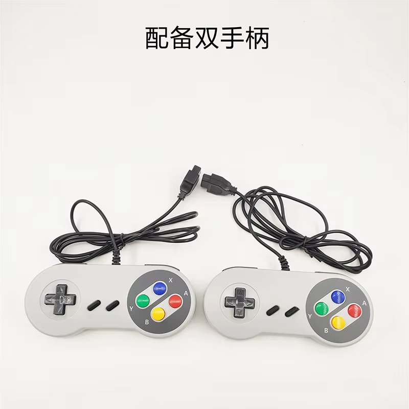 Super Mini SFC Game Console | Built-in 620/621 Retro Games | HDMI/AV Output | Dual Controllers | Classic SNES 8-Bit TV Game Box