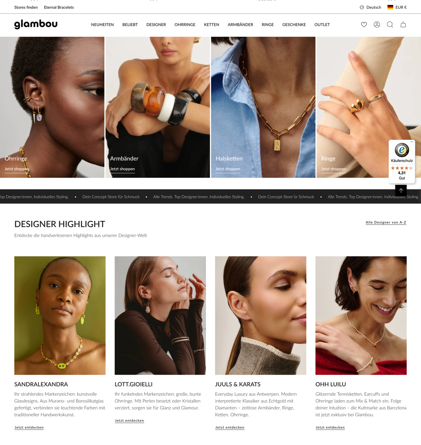 Glambou Shopify Theme