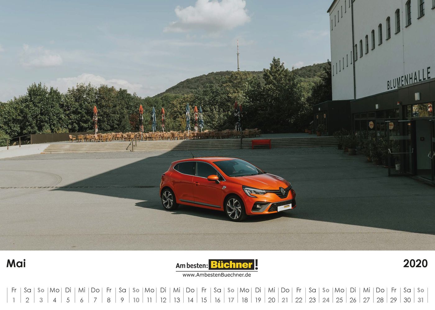 Kalenderproduktion Autohaus Büchner - Restored Image