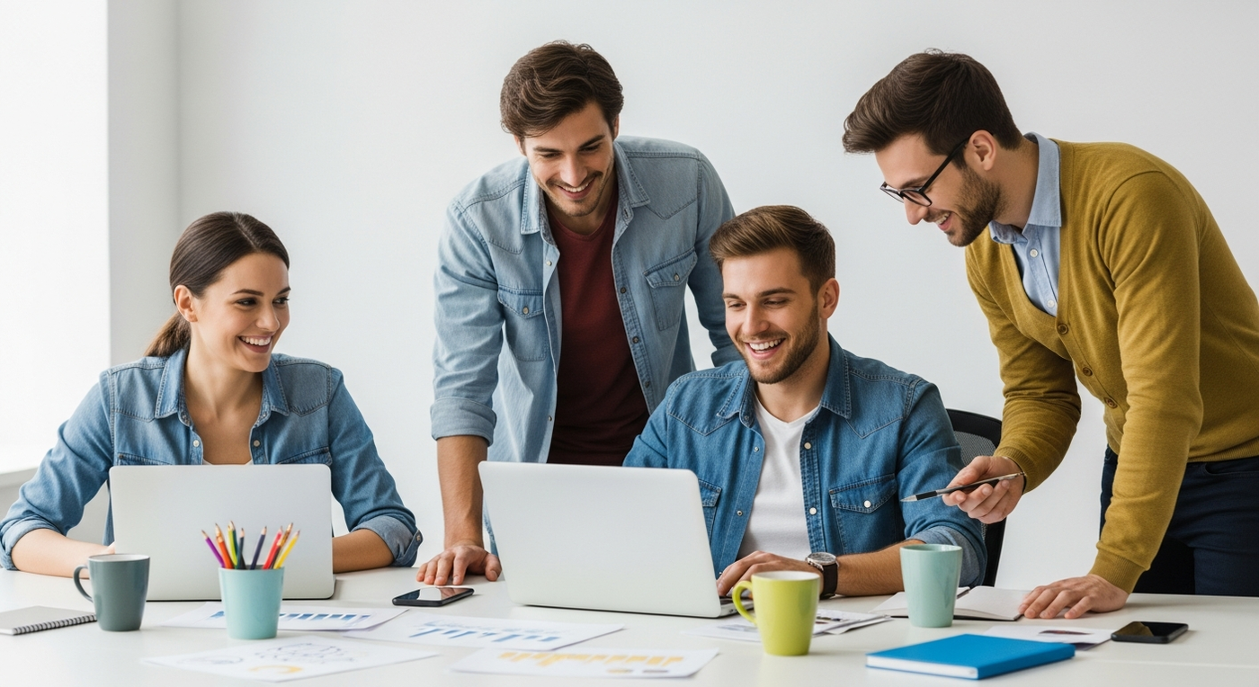 Professionelles B2B Foto-Shooting im Frühling