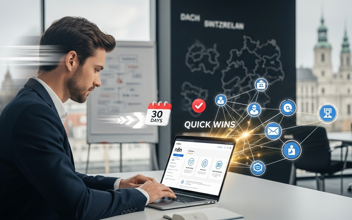 Automation Quick Wins mit n8n in 30 Tagen