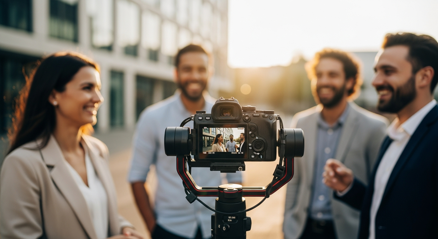 Professionelles B2B-Fotoshooting im Sommer 2026 fuer moderne Marken-Assets