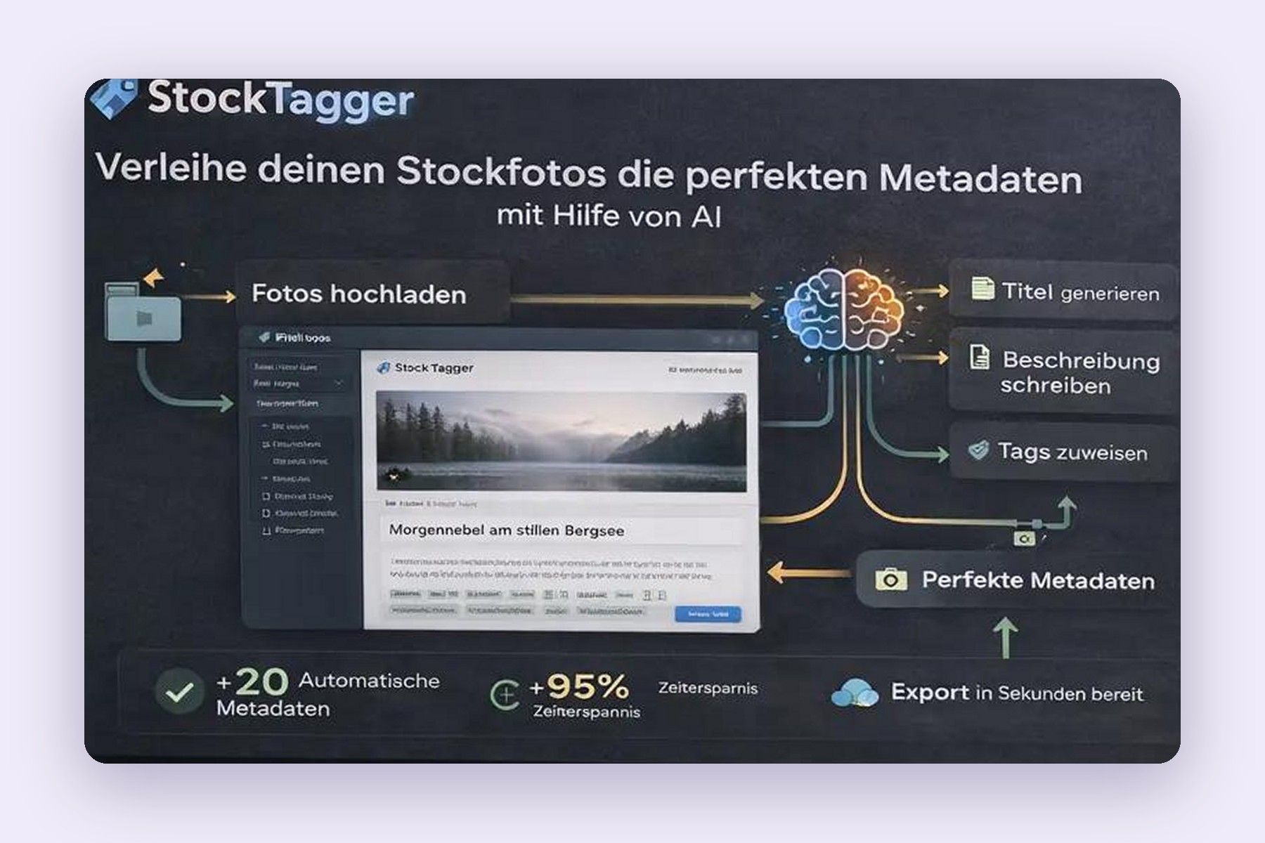 StockTagger – Bildmetadaten mit Kontrolle