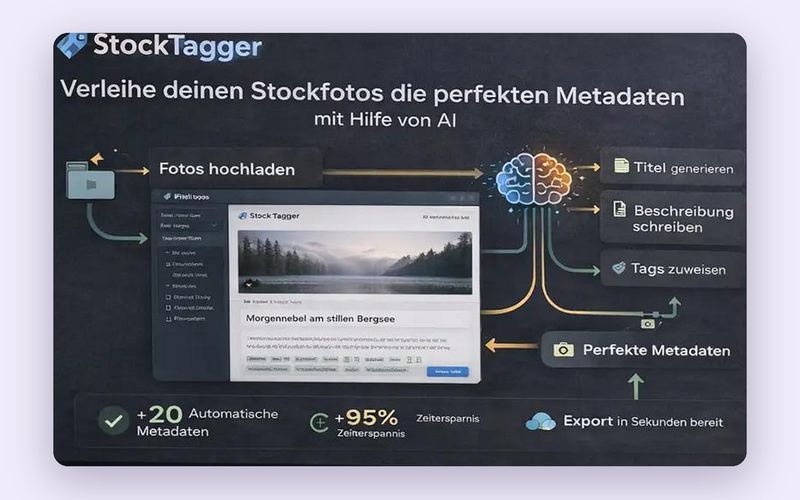 StockTagger – Bildmetadaten mit Kontrolle