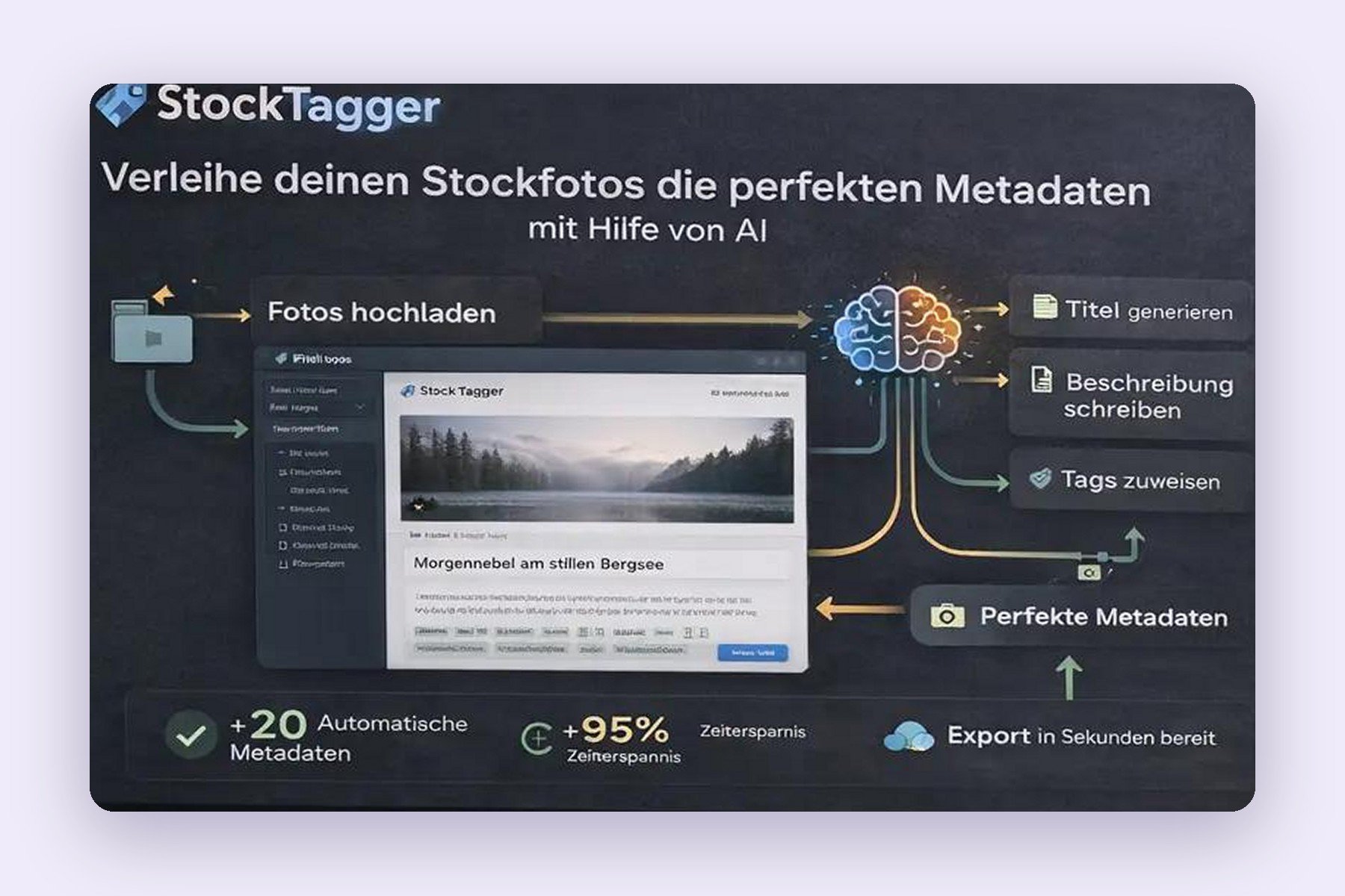 StockTagger – Bildmetadaten mit Kontrolle – Projektübersicht