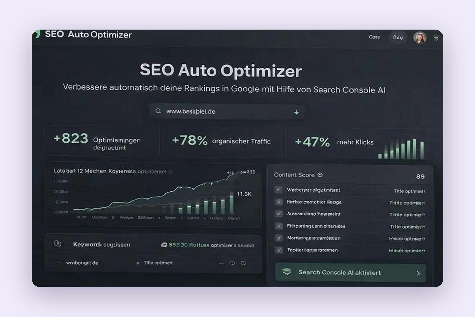 SEO Auto-Optimizer für echte Suchdaten